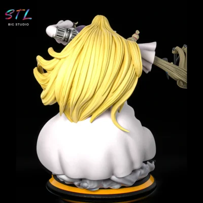 diorama basil hawkins stl one piece impresion 3d