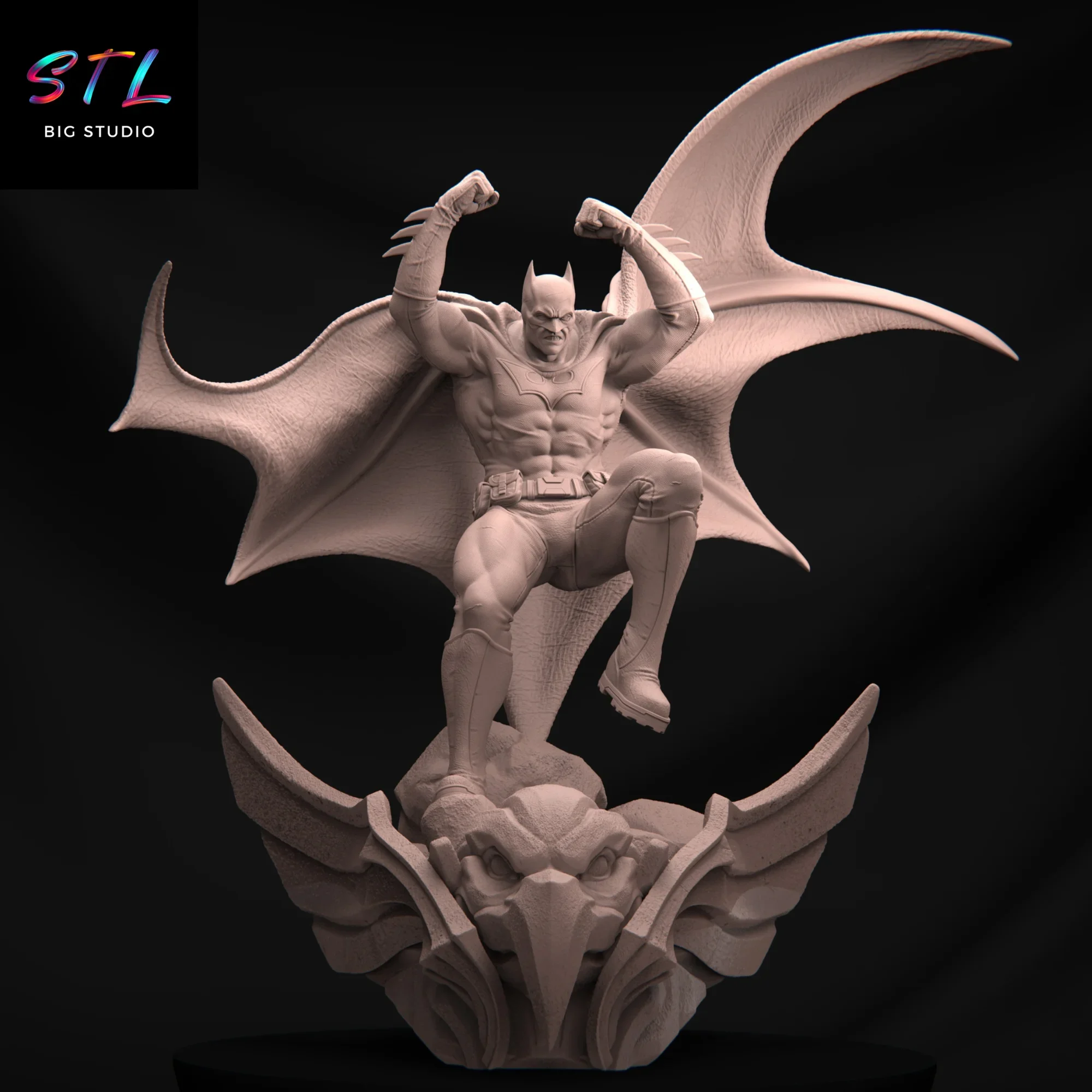 diorama batman gotham stl dc comics impresion 3d diorama batman gotham stl dc comics impresion 3d