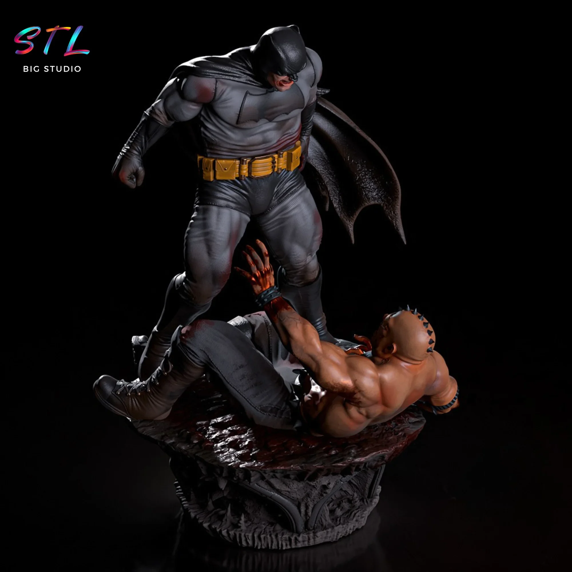 diorama batman stl dark knight impresion 3d diorama batman stl dark knight impresion 3d