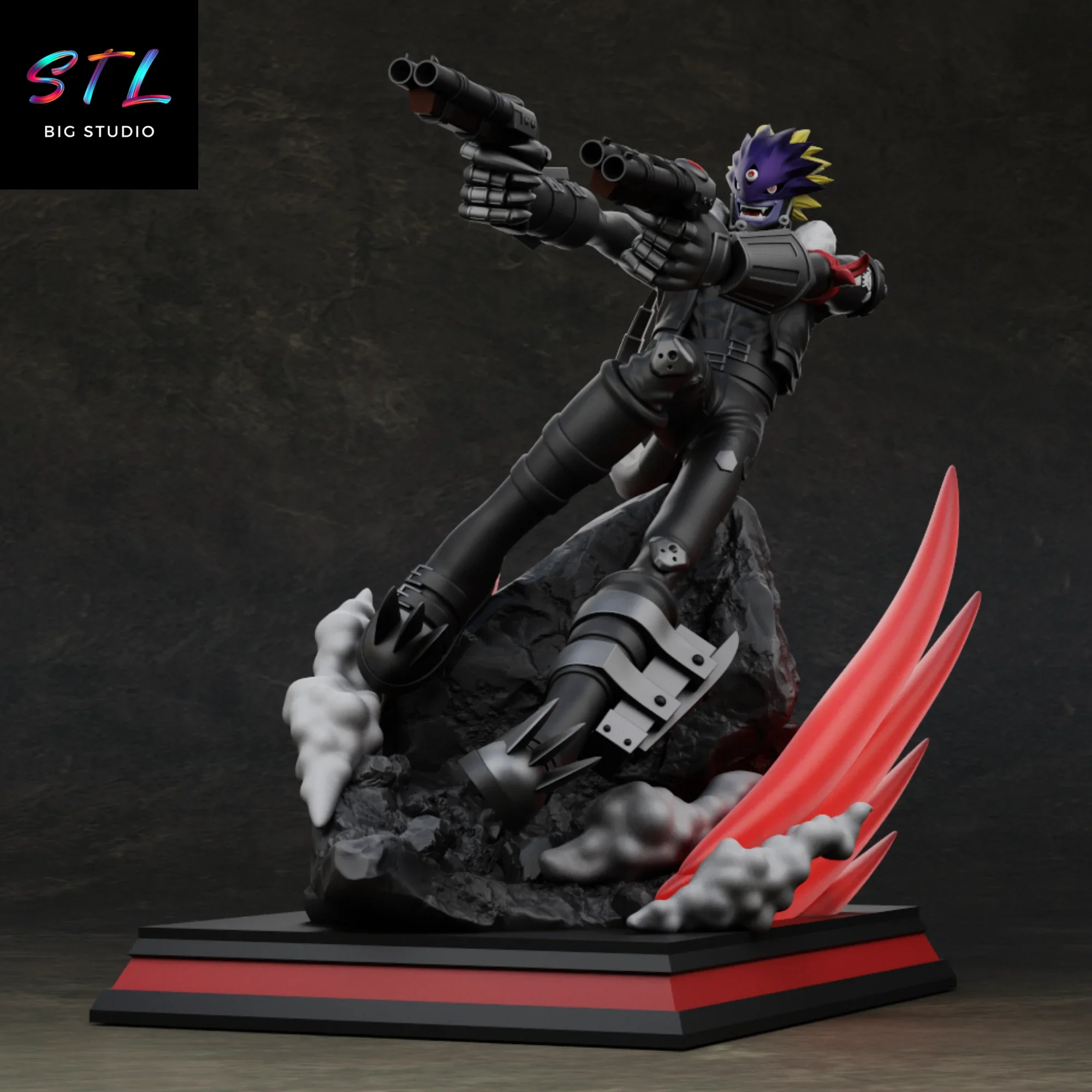 diorama beelzemon stl digimon para impresion 3d diorama beelzemon stl digimon para impresion 3d