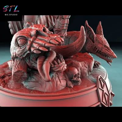 diorama berserk stl guts