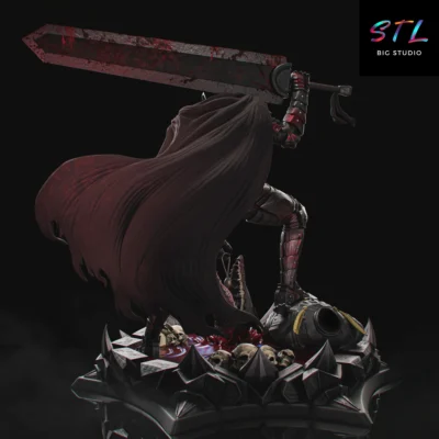 diorama berserk stl impresion 3d figura guts