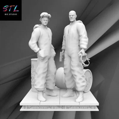 diorama breaking bad stl 3d print