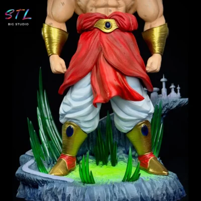diorama broly stl dragon ball impresion 3d