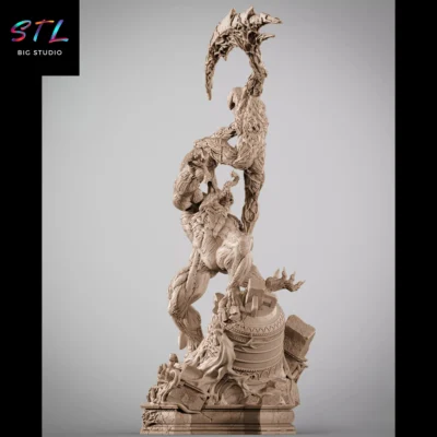 diorama carnage vs venom stl figura impresion 3d marvel