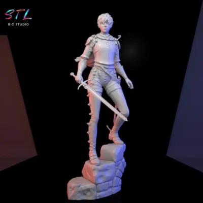 diorama casca stl berserk figura impresion 3d