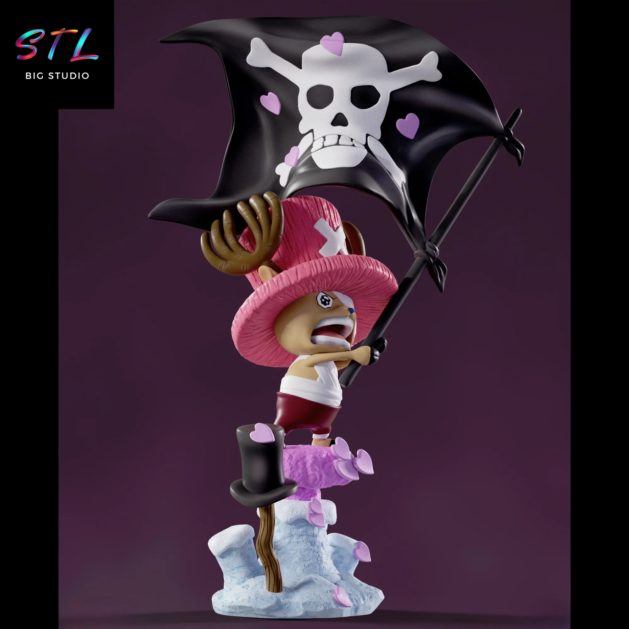 diorama chopper stl impresion 3d figura one piece diorama chopper stl impresion 3d figura one piece