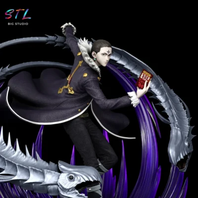 diorama chrollo lucilfer stl impresion 3d hunter x hunter