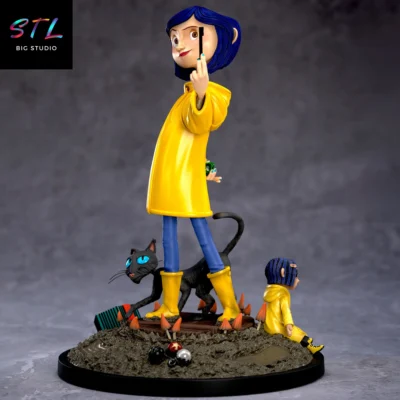 diorama coraline stl para impresion 3d