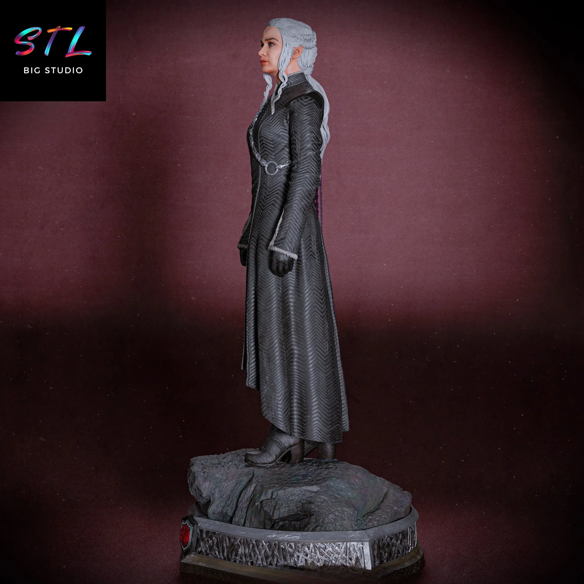 diorama daenerys stl juego de tronos impresion 3d diorama daenerys stl juego de tronos impresion 3d