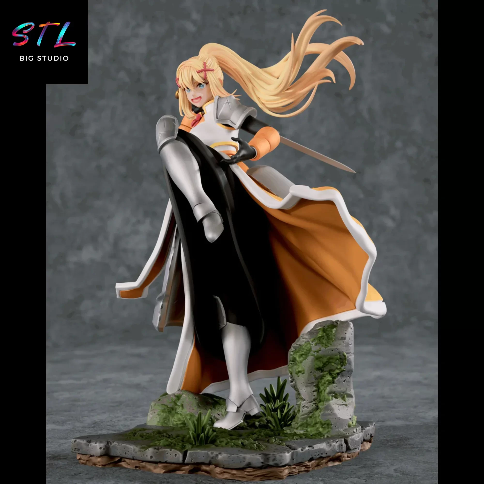 diorama darkness stl konosuba impresion 3d diorama darkness stl konosuba impresion 3d