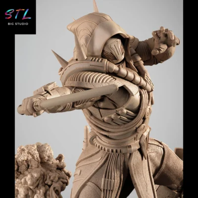 diorama darth marr stl star wars impresion 3d