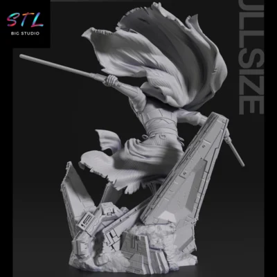 diorama darth revan stl star wars imprimir 3d