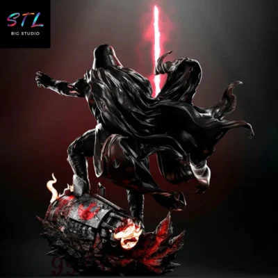 diorama darth vader stl star wars impresion 3d
