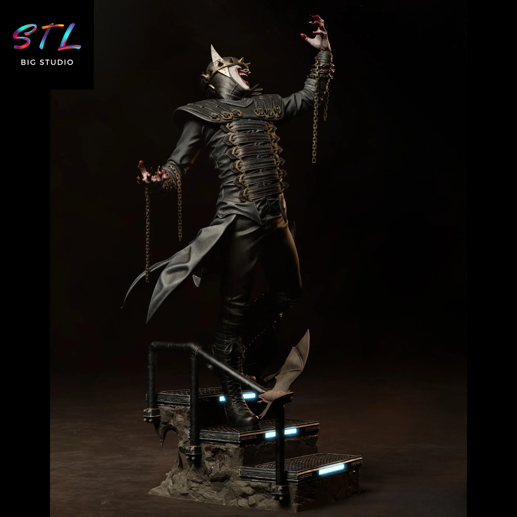 diorama dc comics stl Laughing Bat impresion 3d batman diorama dc comics stl Laughing Bat impresion 3d batman