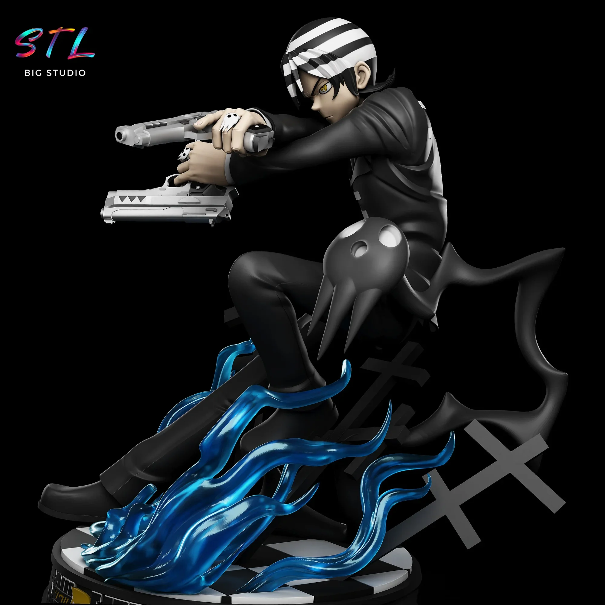 diorama death the kid stl soul eater para impresion 3d diorama death the kid stl soul eater para impresion 3d