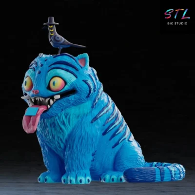 diorama derpy tiger stl impresion 3d kpop demon hunters