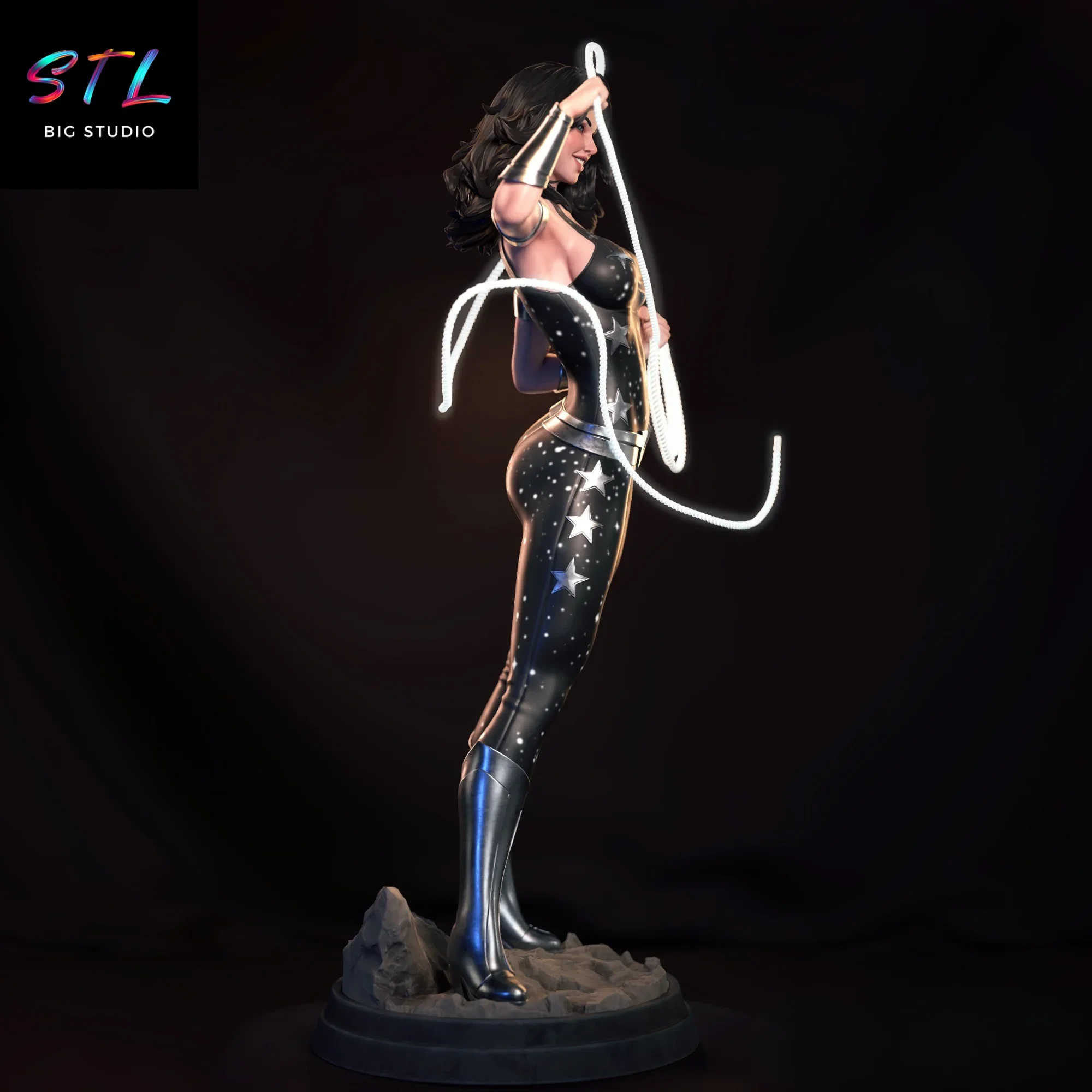 diorama donna troy stl mujer maravilla impresion 3d dc comics diorama donna troy stl mujer maravilla impresion 3d dc comics