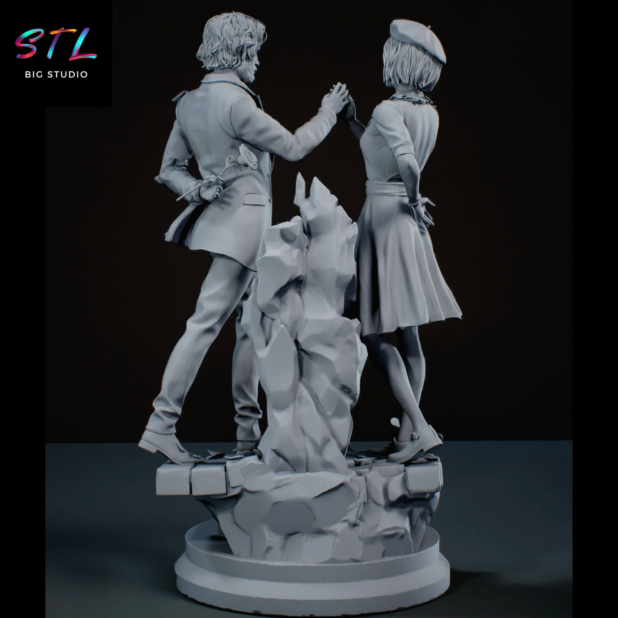 diorama expedition 33 stl maelle y verso para impresion 3d diorama expedition 33 stl maelle y verso para impresion 3d