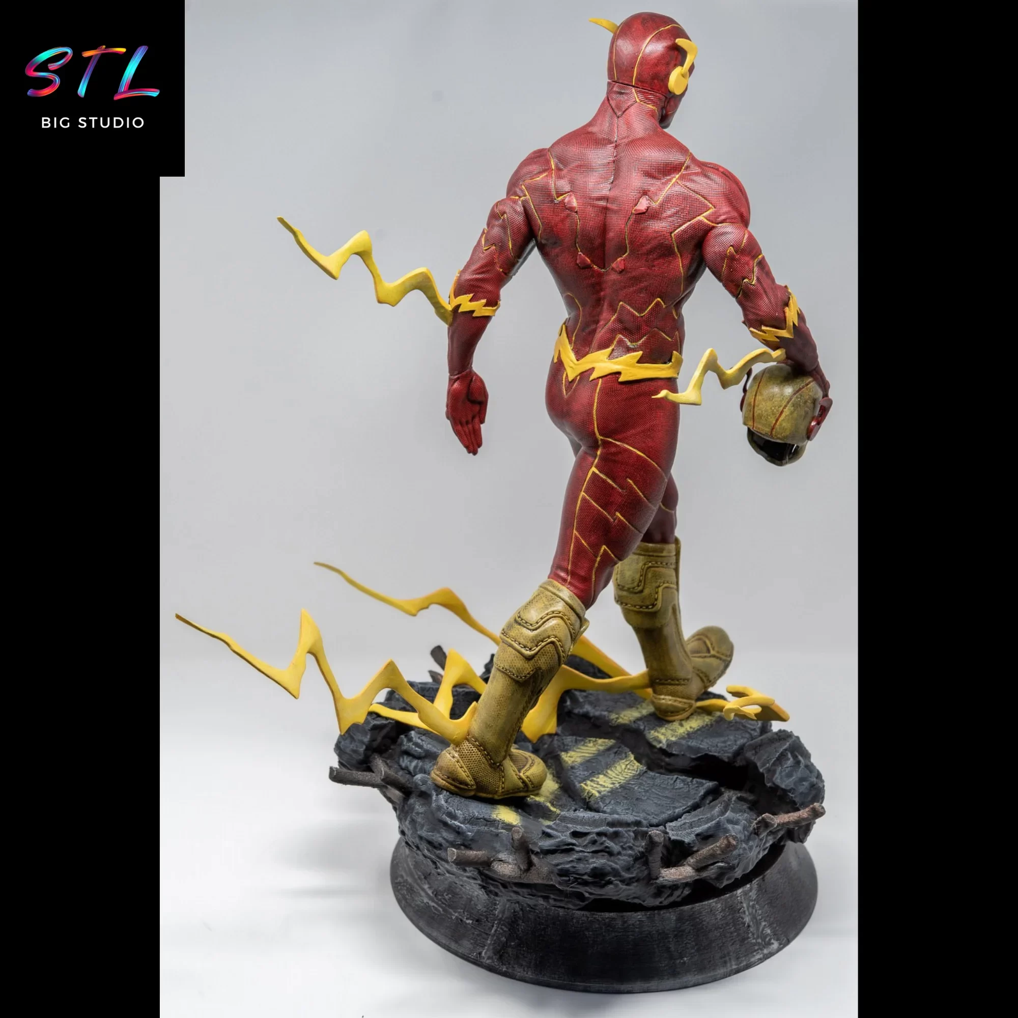diorama flash stl impresion 3d dc comics diorama flash stl impresion 3d dc comics
