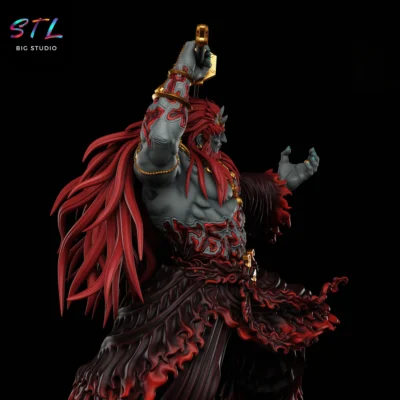 diorama ganondorf stl the legend of zelda impresion 3d