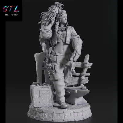 diorama gemma stl monster hunter wilds figura impresion 3d