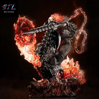 diorama ghost raider stl impresion 3d