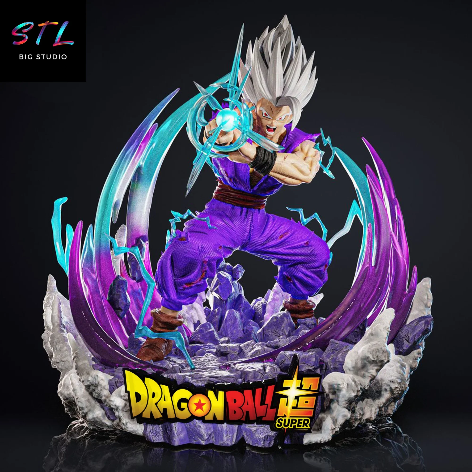 diorama gohan bestia stl impresion 3d dragon ball diorama gohan bestia stl impresion 3d dragon ball