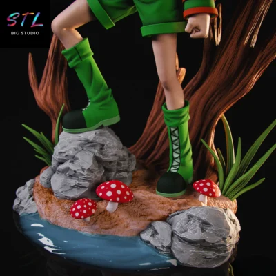 diorama gon freecss stl impresion 3d figura hunter x hunter