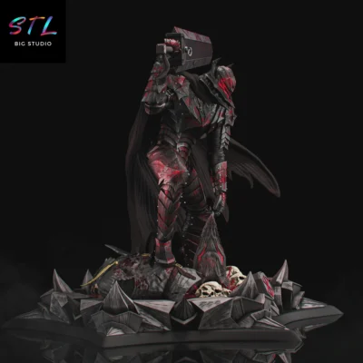 diorama guts stl berserk impresion 3d