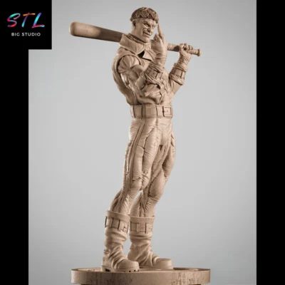 diorama guy gardner stl dc comics para impresion 3d