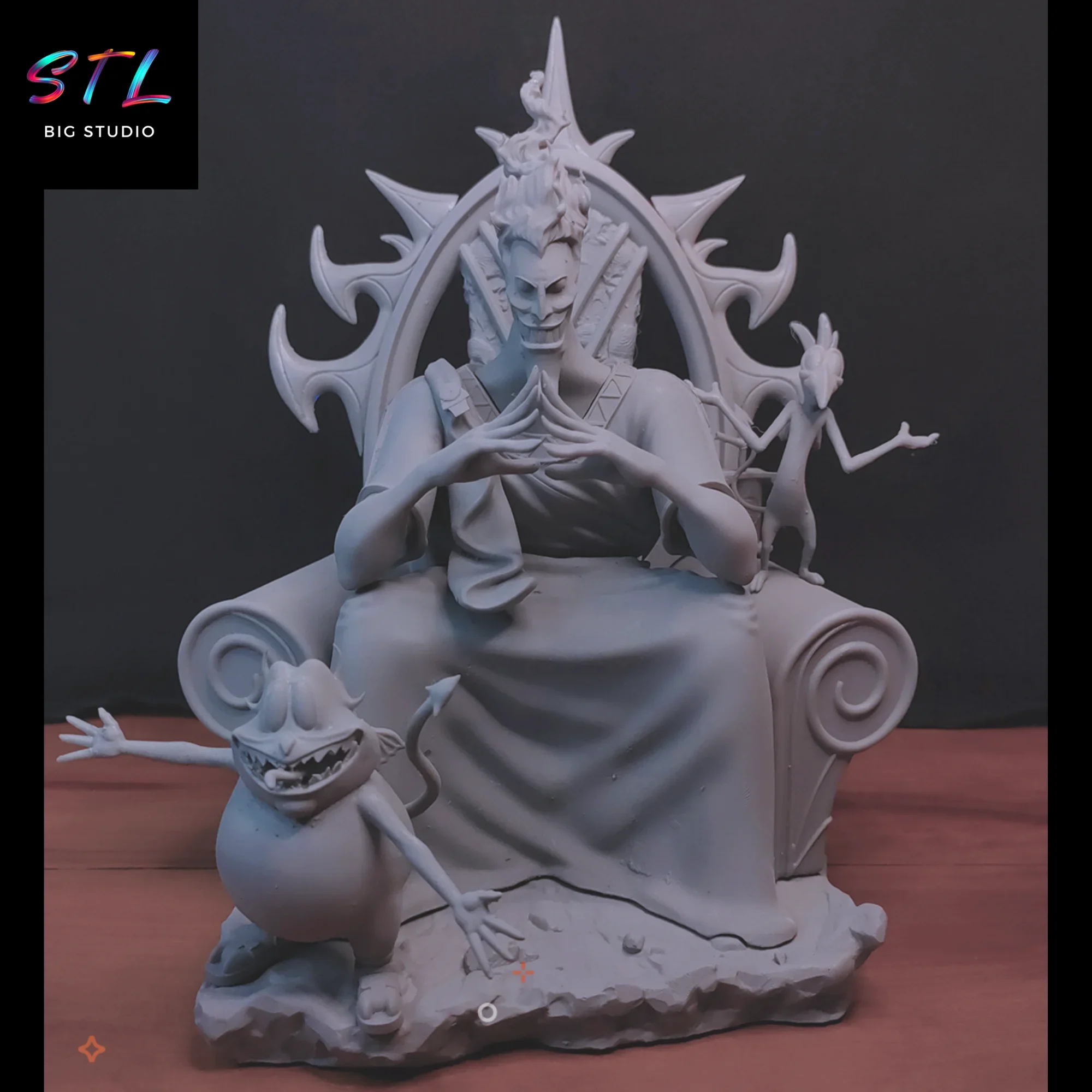diorama hades stl figura hercules disney imprimir 3d diorama hades stl figura hercules disney imprimir 3d