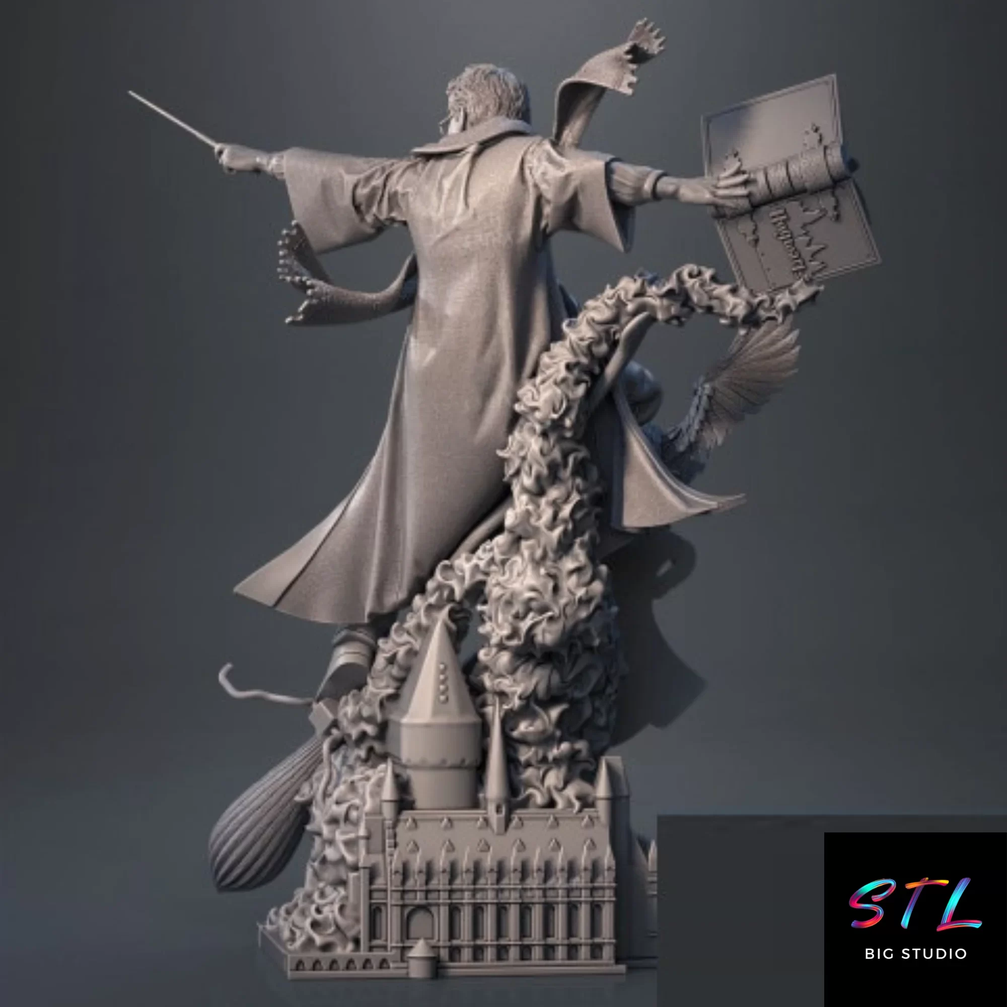 diorama harry potter stl para imprimir en 3d diorama harry potter stl para imprimir en 3d