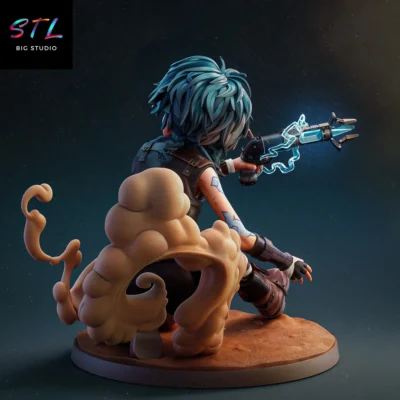 diorama isha stl league of legends impresion 3d
