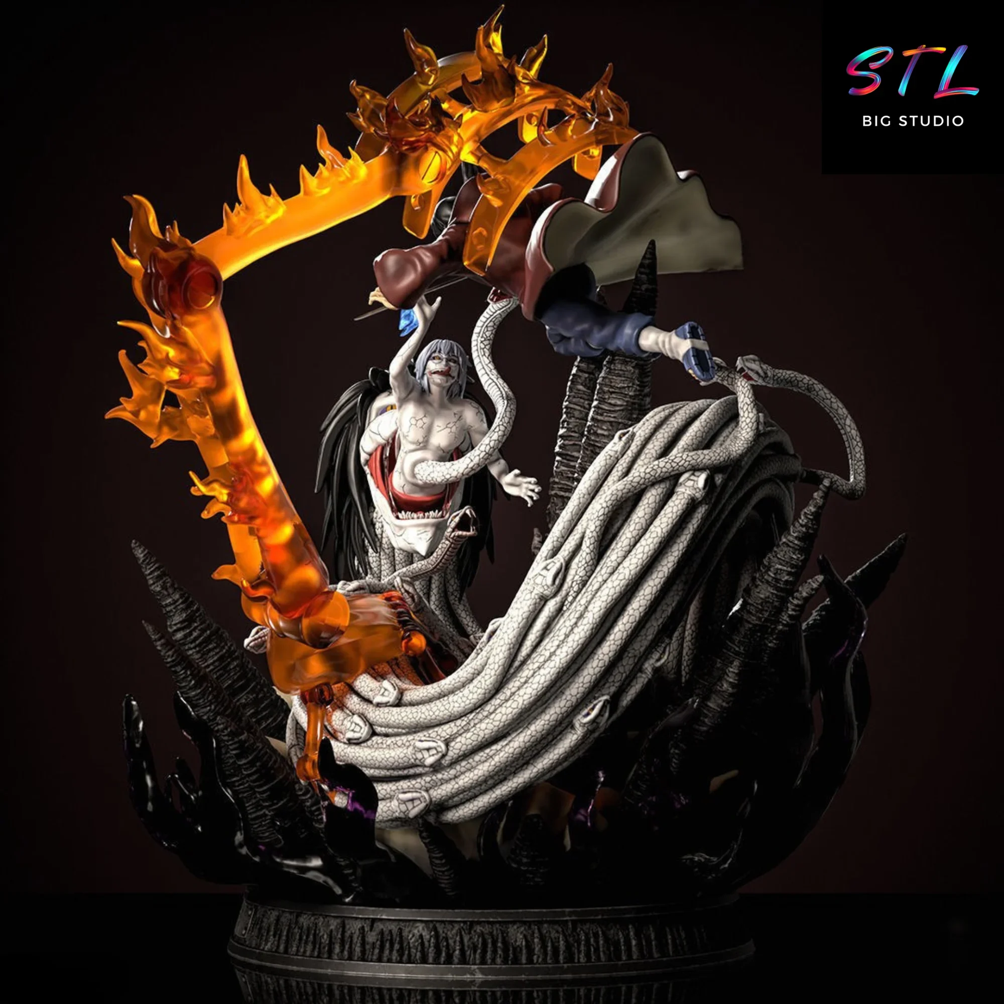 diorama itachi vs kabuto stl impresion 3d naruto diorama itachi vs kabuto stl impresion 3d naruto