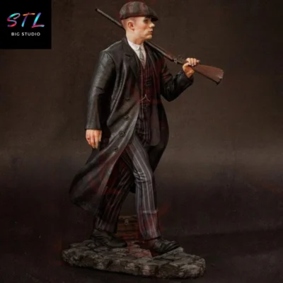diorama john shelby stl impresion 3d figura peaky blinders