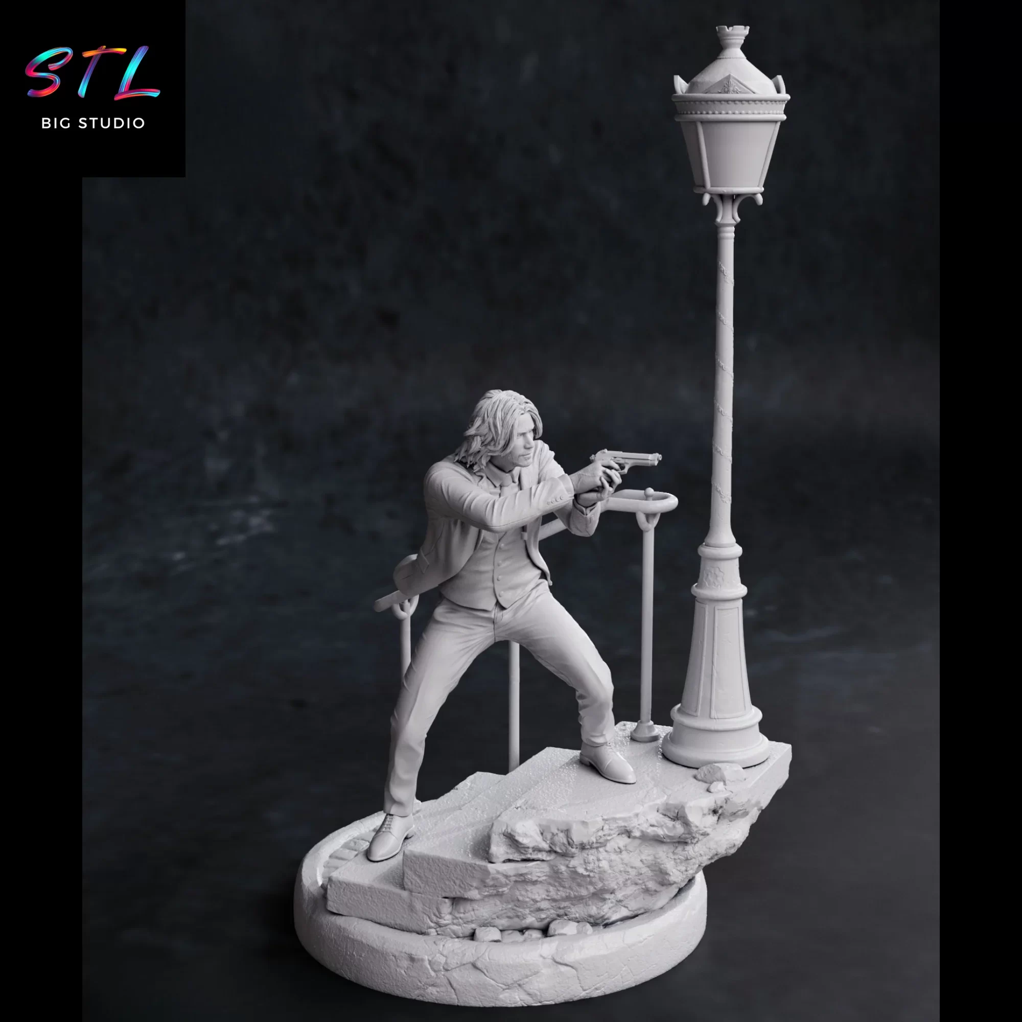 diorama john wick stl peliculas diorama john wick stl peliculas