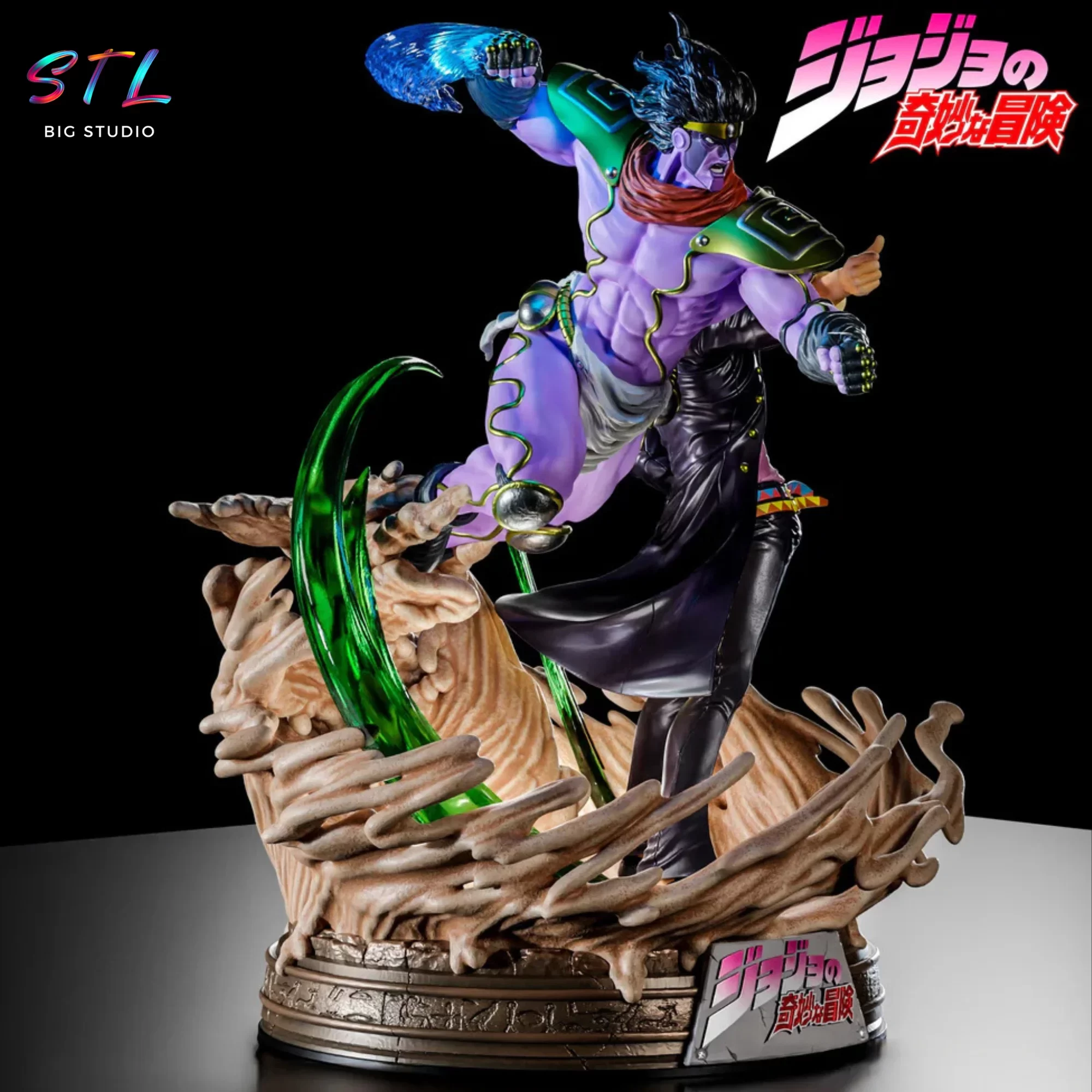 diorama jojos bizarre adventure stl jotaro kujo impresion 3d diorama jojos bizarre adventure stl jotaro kujo impresion 3d