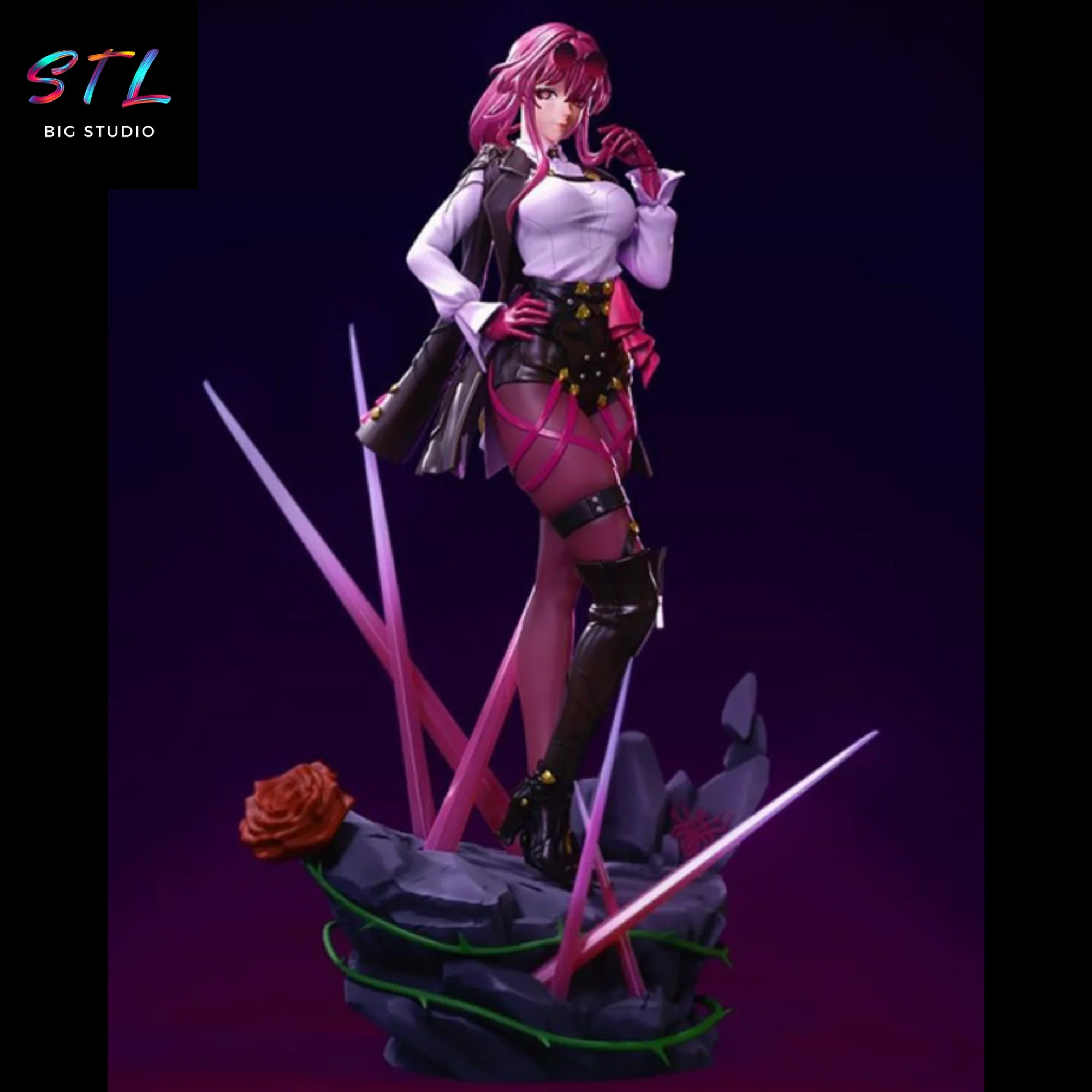 diorama kafka stl honkai star rail impresion 3d diorama kafka stl honkai star rail impresion 3d