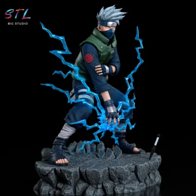 diorama kakashi hatake stl impresion 3d naruto shippuden