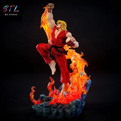 diorama ken masters stl impresion 3d street fighter