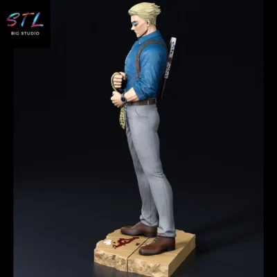 diorama kento nanami stl impresion 3d figura jujutsu kaisen