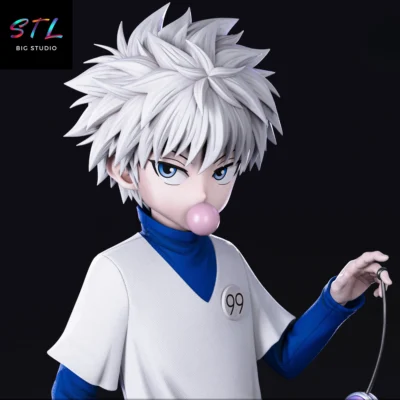 diorama killua zoldyck stl hunter x hunter figura impresion 3d