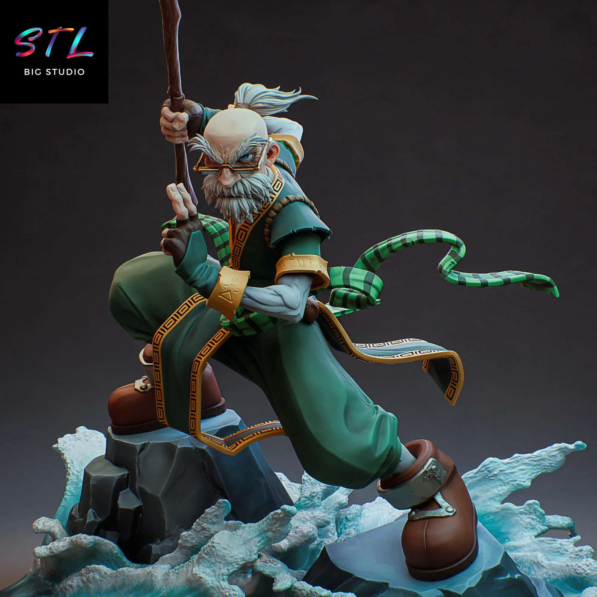 diorama knolan stl battle chasers impresion 3d diorama knolan stl battle chasers impresion 3d