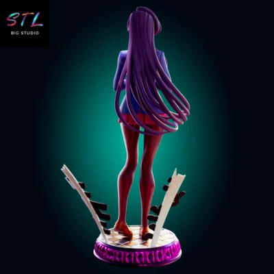 diorama komi-san stl impresion 3d komi no puede comunicarse