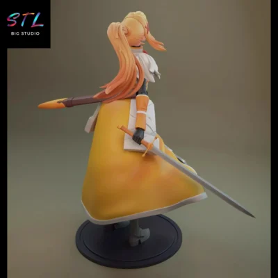 diorama konosuba stl darkness figura impresion 3d