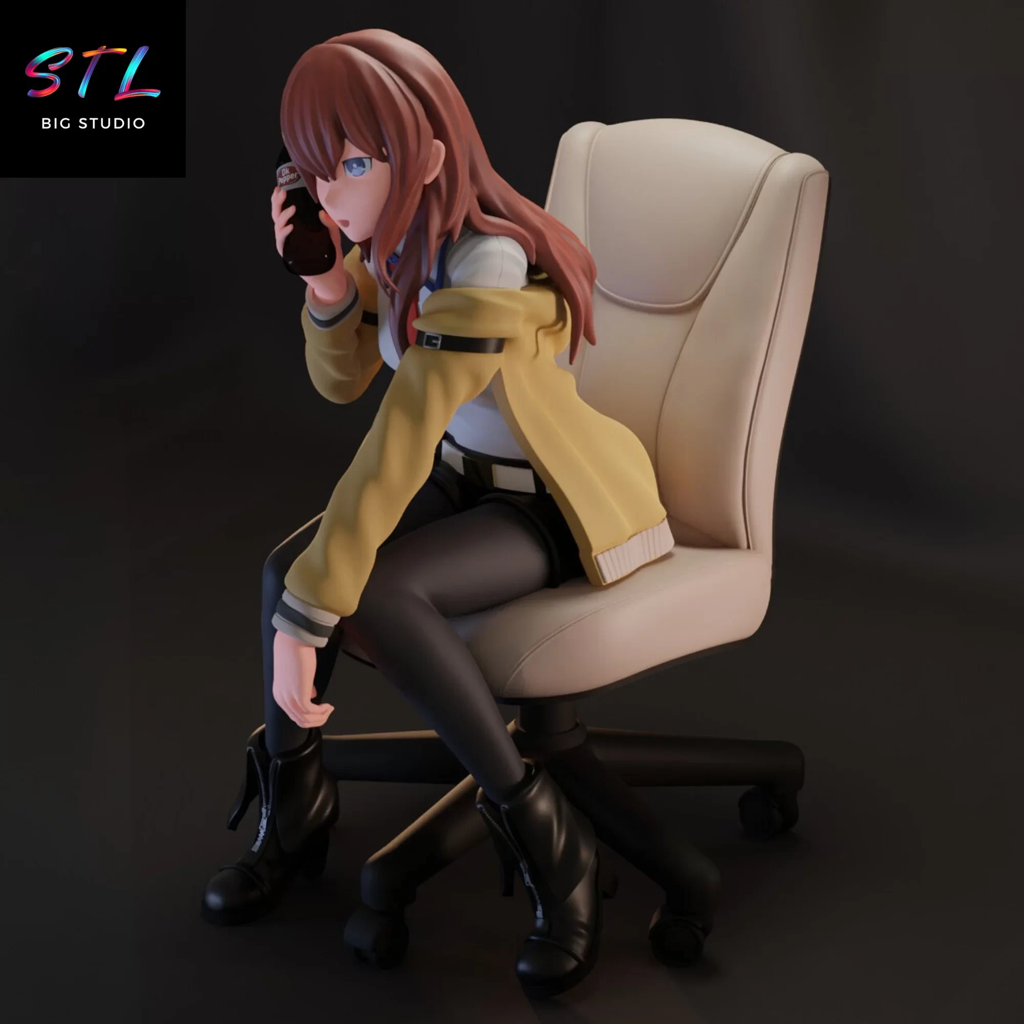 diorama kurisu makise stl impresion 3d steins gate diorama kurisu makise stl impresion 3d steins gate