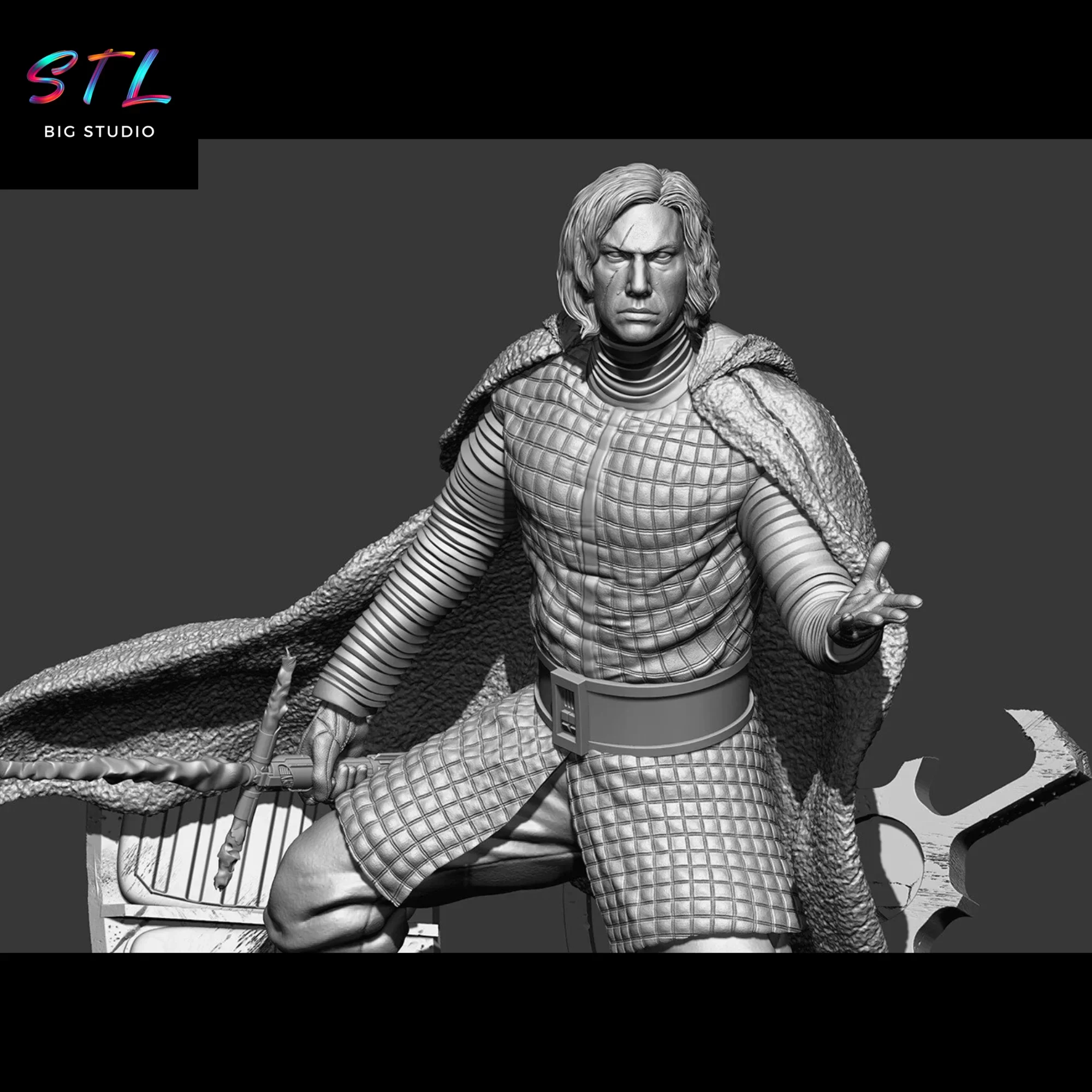 diorama kylo ren stl imprimir 3d star wars diorama kylo ren stl imprimir 3d star wars