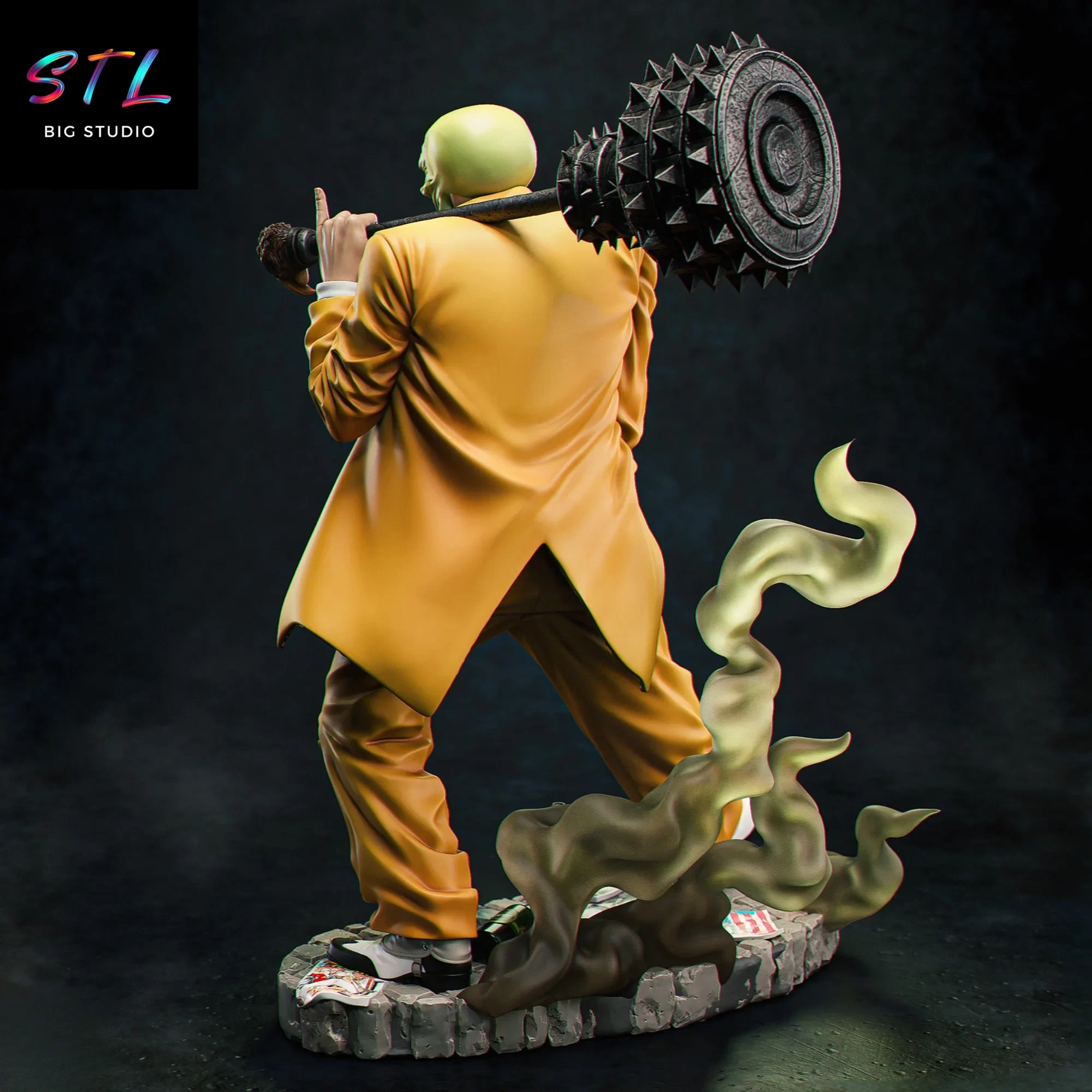 diorama la mascara stl impresion 3d figura diorama la mascara stl impresion 3d figura