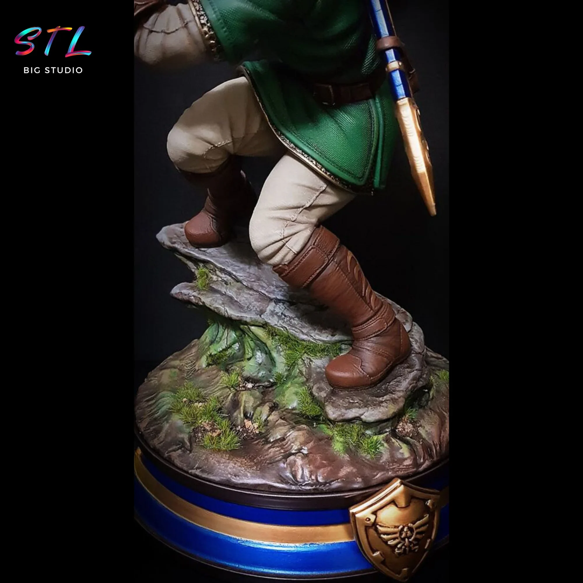 diorama link stl zelda para impresion 3d diorama link stl zelda para impresion 3d